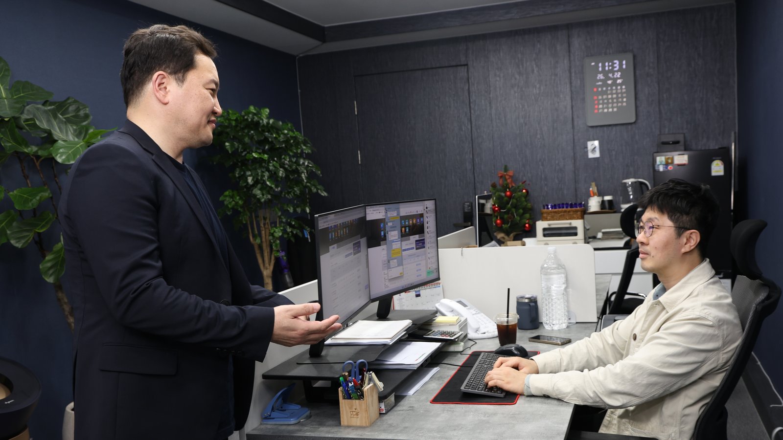 회계 담당과 세무사가 직접 협업하는 모습